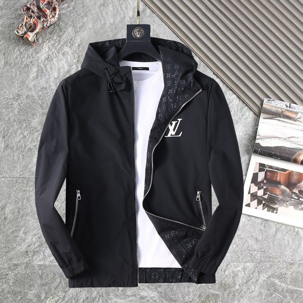 LV BLACK DOUBLE-SIDED JACKET 239168