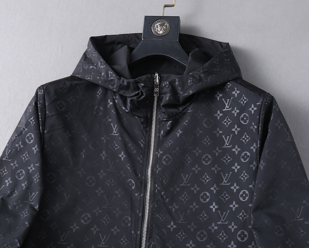 LV BLACK DOUBLE-SIDED JACKET 239168