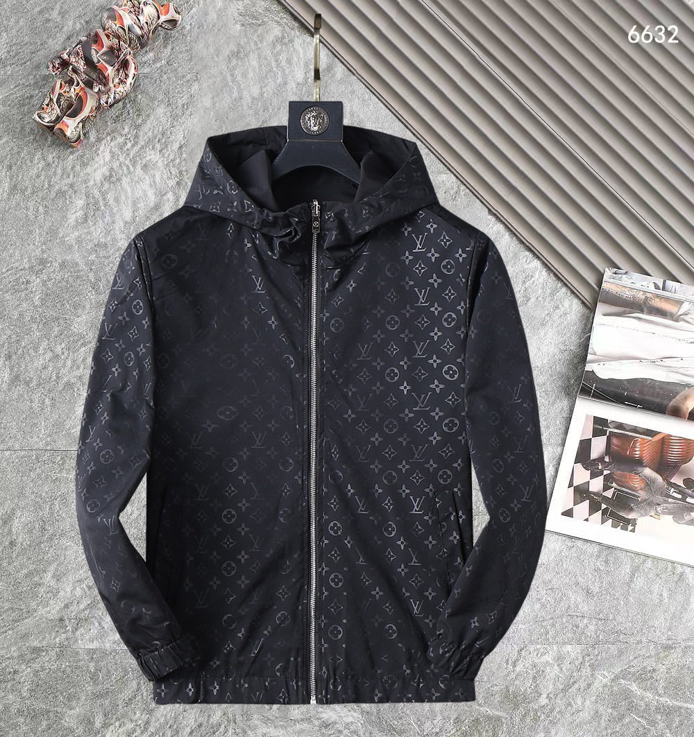 LV BLACK DOUBLE-SIDED JACKET 239168