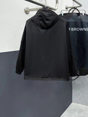 LV DOUBLE-SIDED JACKET BLACK AND BROWN 239023