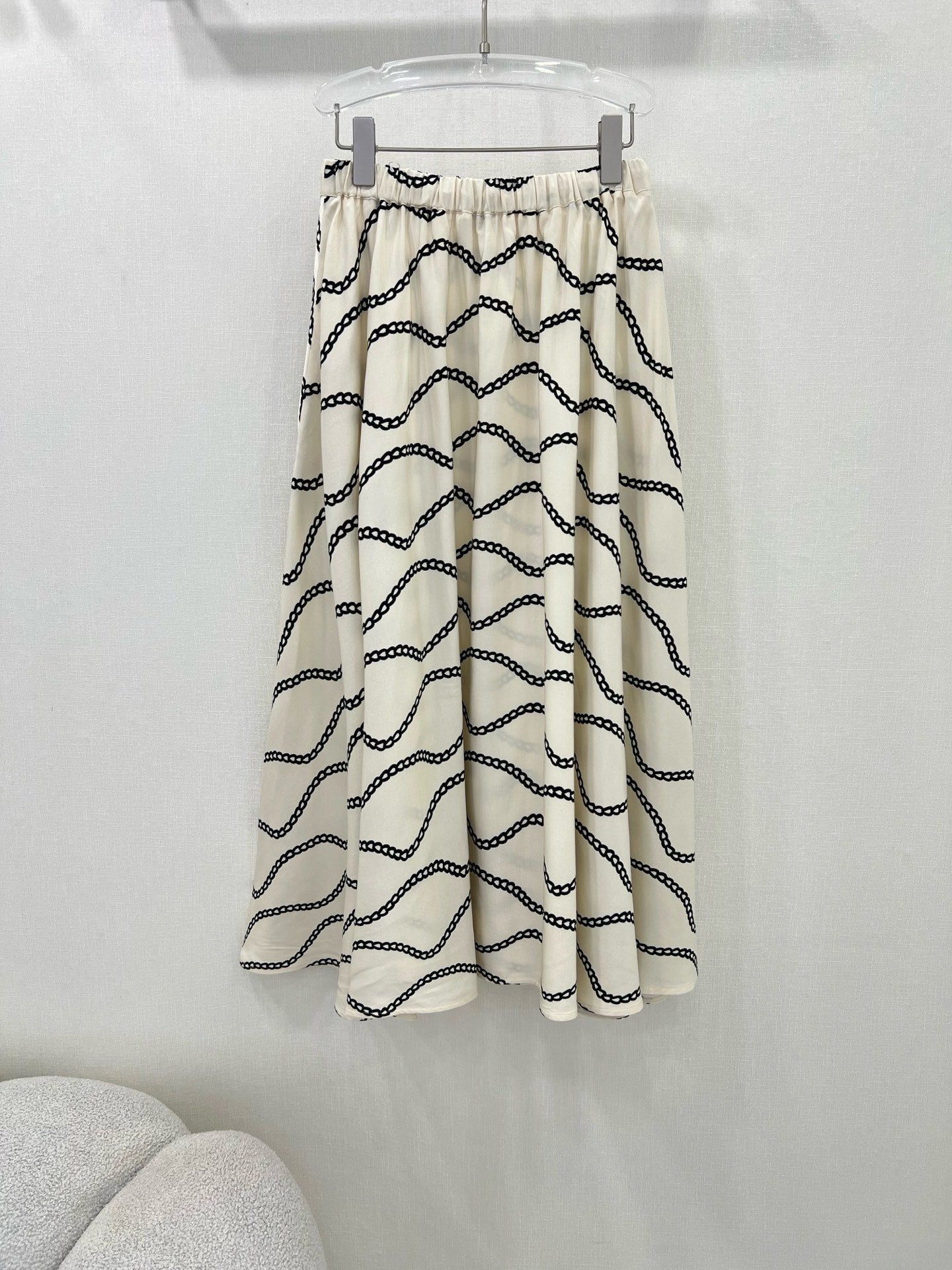 HM PRINTED FLARED SKIRT 269252