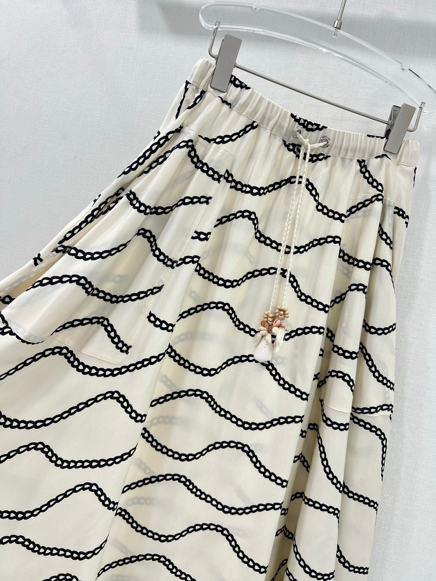 HM PRINTED FLARED SKIRT 269252