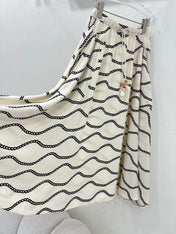 HM PRINTED FLARED SKIRT 269252