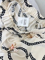 HM PRINTED FLARED SKIRT 269252