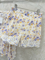 ZIMMER NEW PRINTED TOP AND SHORTS SET 269293