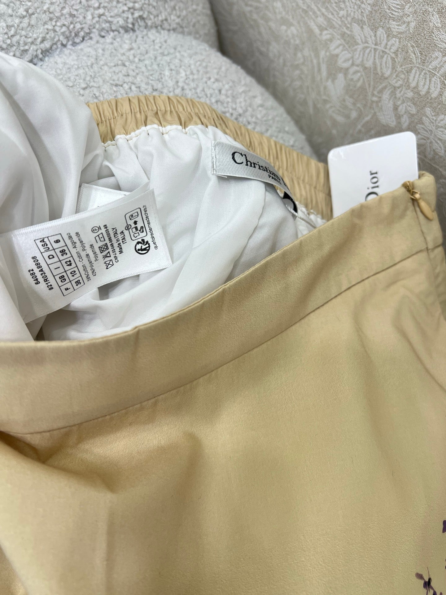 DIOR PRINTED DRESS IN COTTON 275225