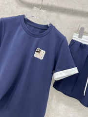 LOEWE SHORT-SLEEVE T-SHIRT AND SHORTS SET 275218