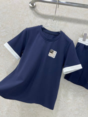 LOEWE SHORT-SLEEVE T-SHIRT AND SHORTS SET 275218