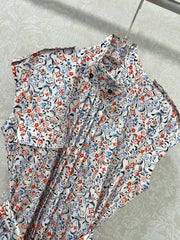 LOUIS VUITTON MONOGRAM FLORAL PRINT DRESS 275199