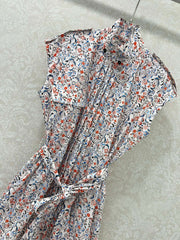 LOUIS VUITTON MONOGRAM FLORAL PRINT DRESS 275199