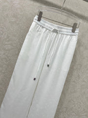 LOUIS VUITTON WIDE-LEG PANTS WITH MONOGRAM PATTERN 275194