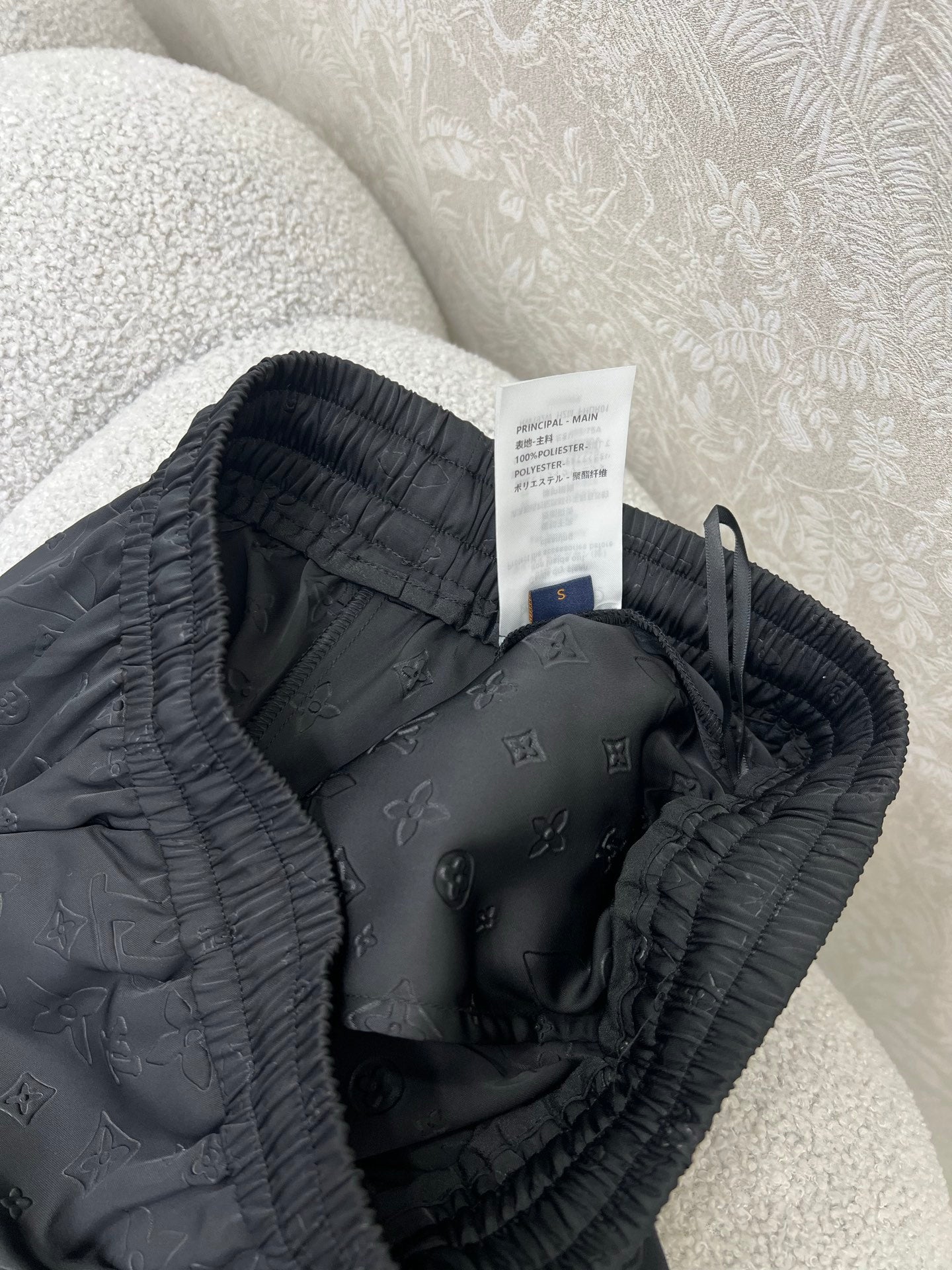 LOUIS VUITTON WIDE-LEG PANTS WITH MONOGRAM PATTERN 275196