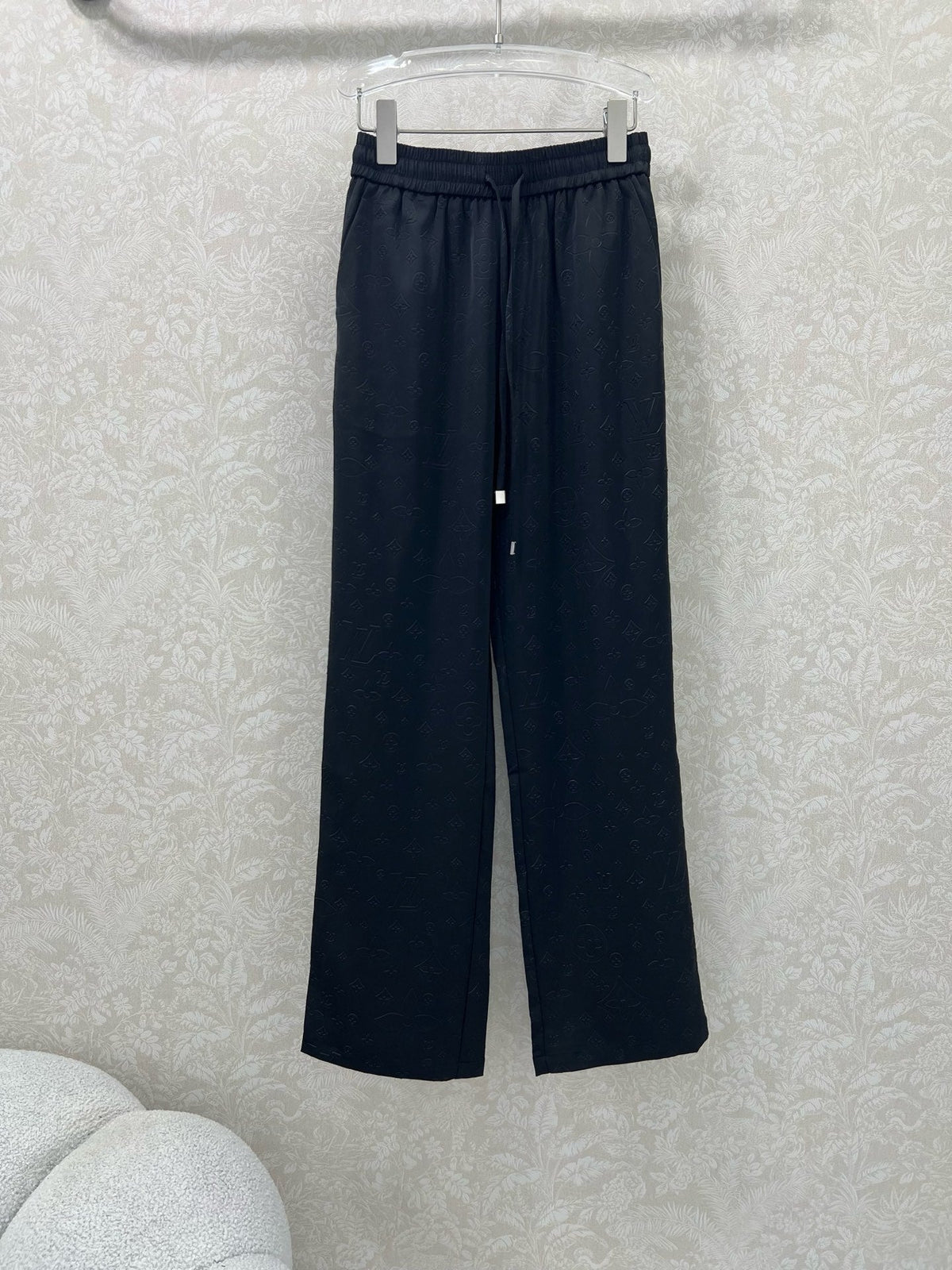 LOUIS VUITTON WIDE-LEG PANTS WITH MONOGRAM PATTERN 275196
