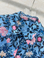 LV BELTED LONG SHIRT DRESS 275181