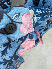 LV BELTED LONG SHIRT DRESS 275181