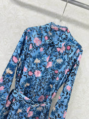 LV BELTED LONG SHIRT DRESS 275181