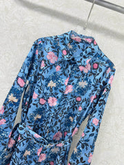 LV BELTED LONG SHIRT DRESS 275181