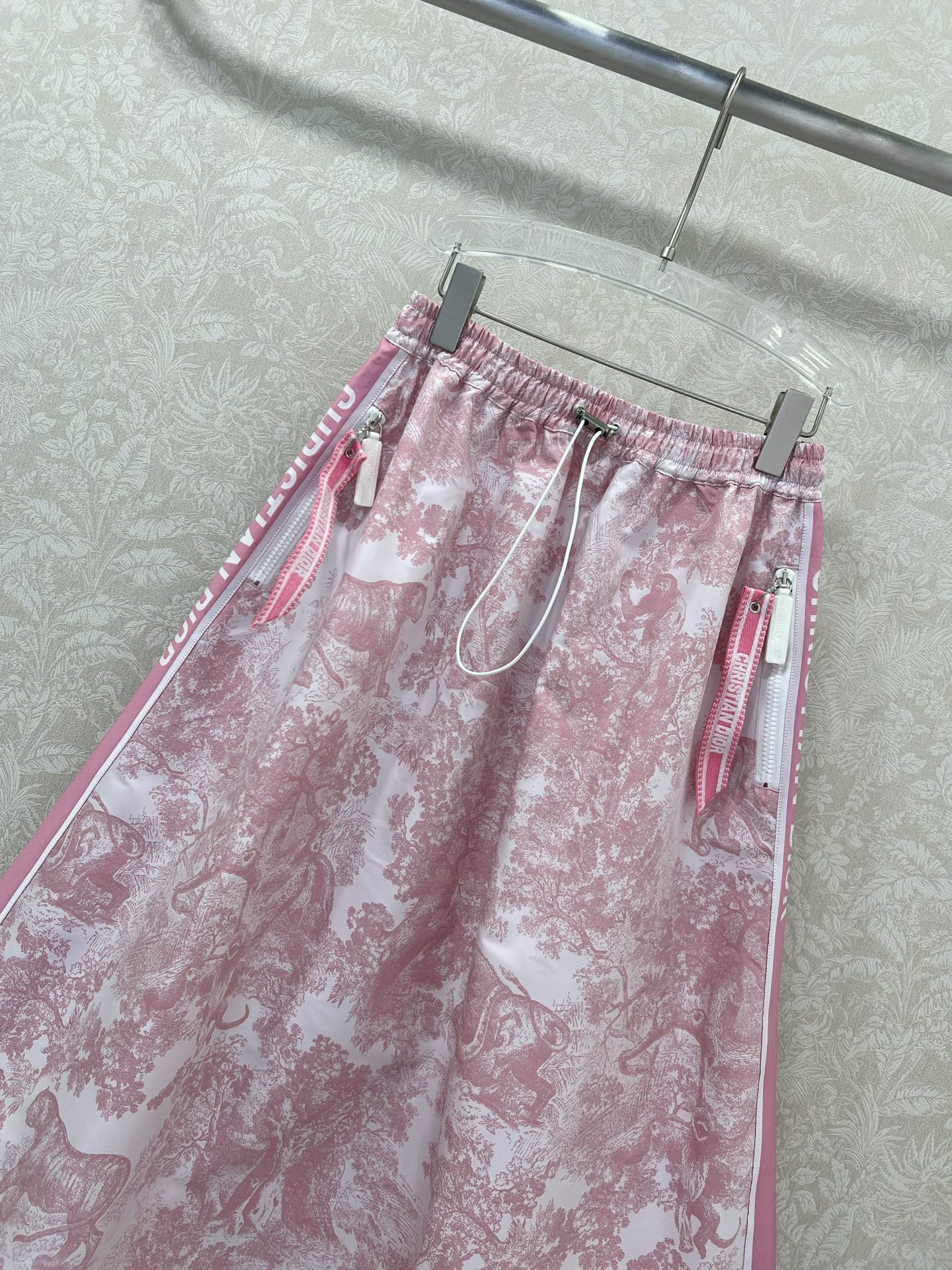 DIOR PRINTED FLARED MAXI DRESS 275172