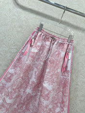 DIOR PRINTED FLARED MAXI DRESS 275172