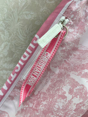 DIOR HOODED HALF-ZIP PRINTED DRESS 275178