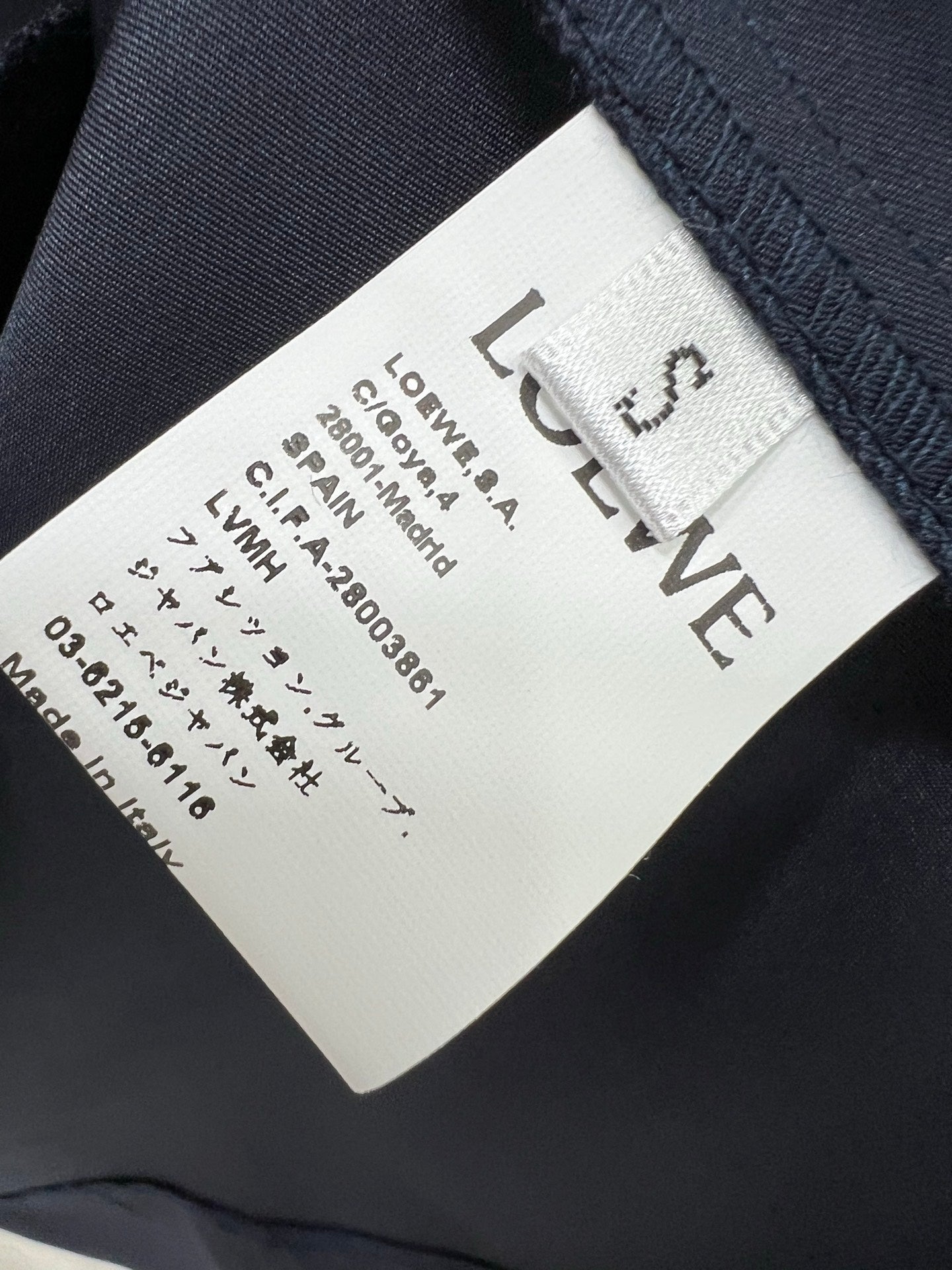 LOEWE SHORT-SLEEVE SHIFT DRESS WITH SIDE POCKETS 269160