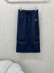 CHANEL DARK BLUE SKIRT 269203