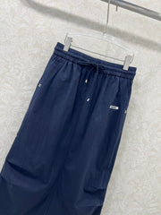 CHANEL DARK BLUE SKIRT 269203