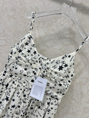 CHANEL WHITE SPAGHETTI STRAP DRESS 269211
