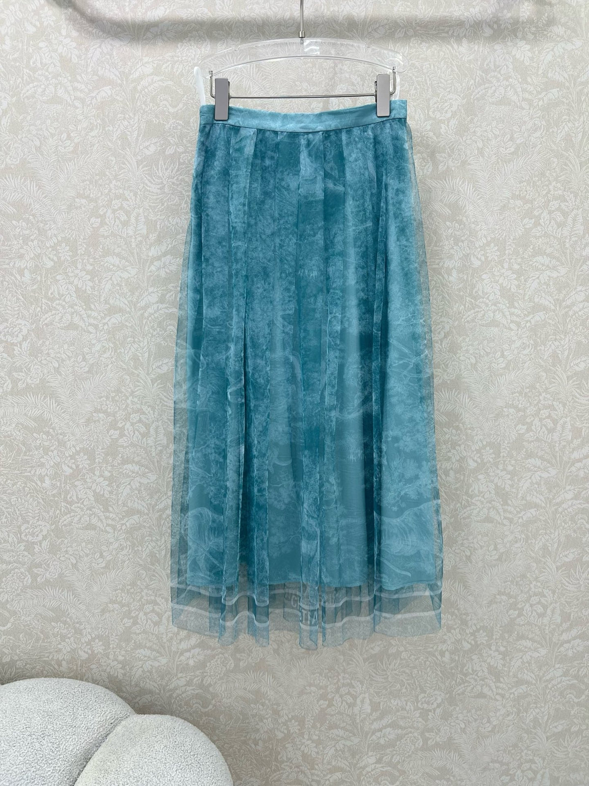 DIOR BLUE TULLE SKIRT 269229