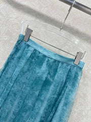 DIOR BLUE TULLE SKIRT 269229
