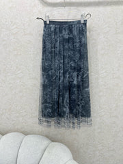 DIOR BLACK TULLE SKIRT 269231