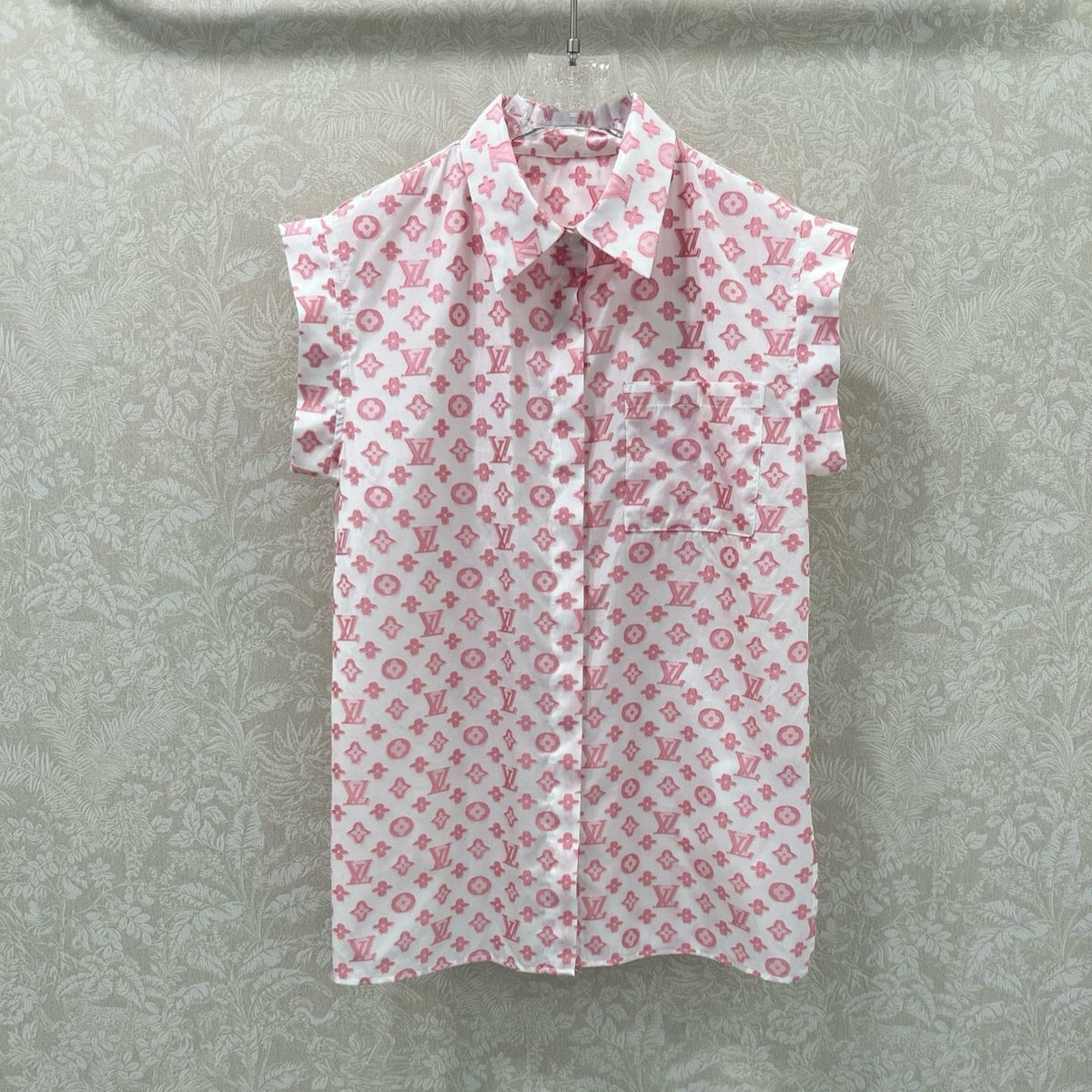 LV SLEEVELESS LOGO PRINT TOP 269947