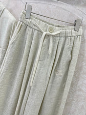 CHANEL SHIRT AND WIDE-LEG TROUSERS SET STYLE 33