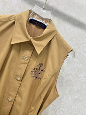 LV SLEEVELESS DRESS 272265