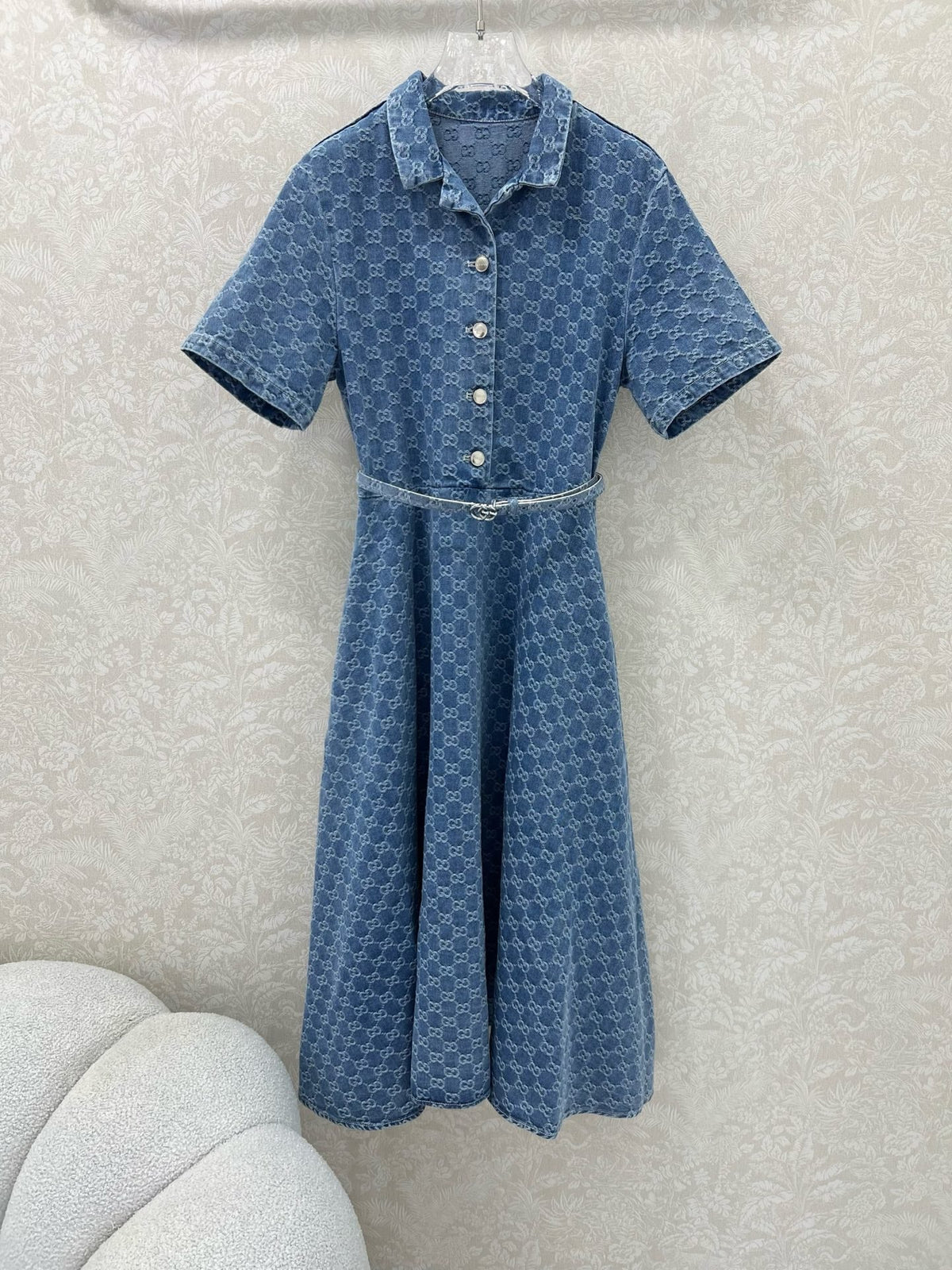 GUCCI JACQUARD DENIM DRESS 272262
