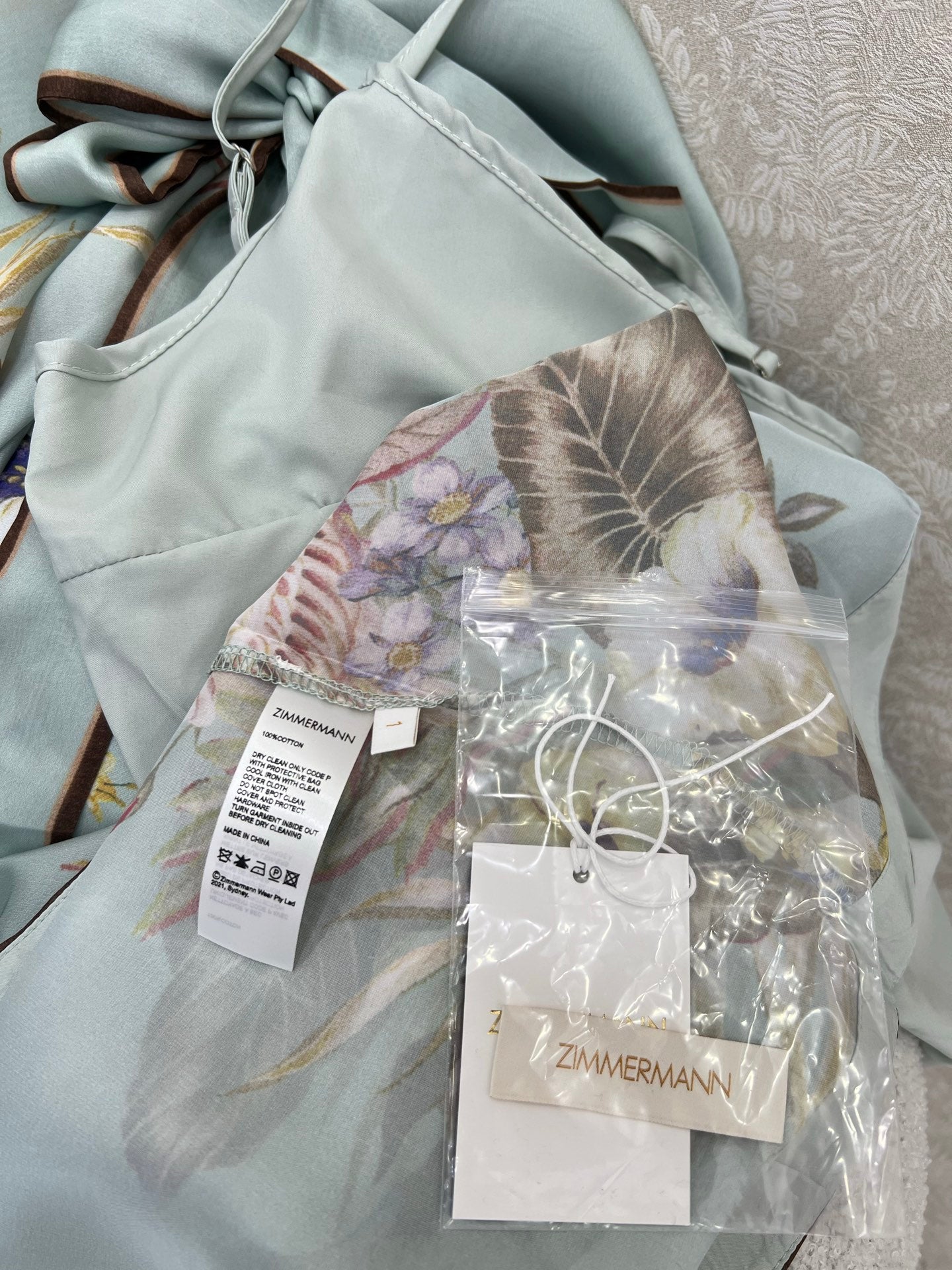 ZIMMERMANN TIERED CASCADIAN MAXI DRESS 275063