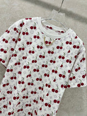 LOUIS VUITTON CHERRY BLOSSOM PRINT T-SHIRT 275068