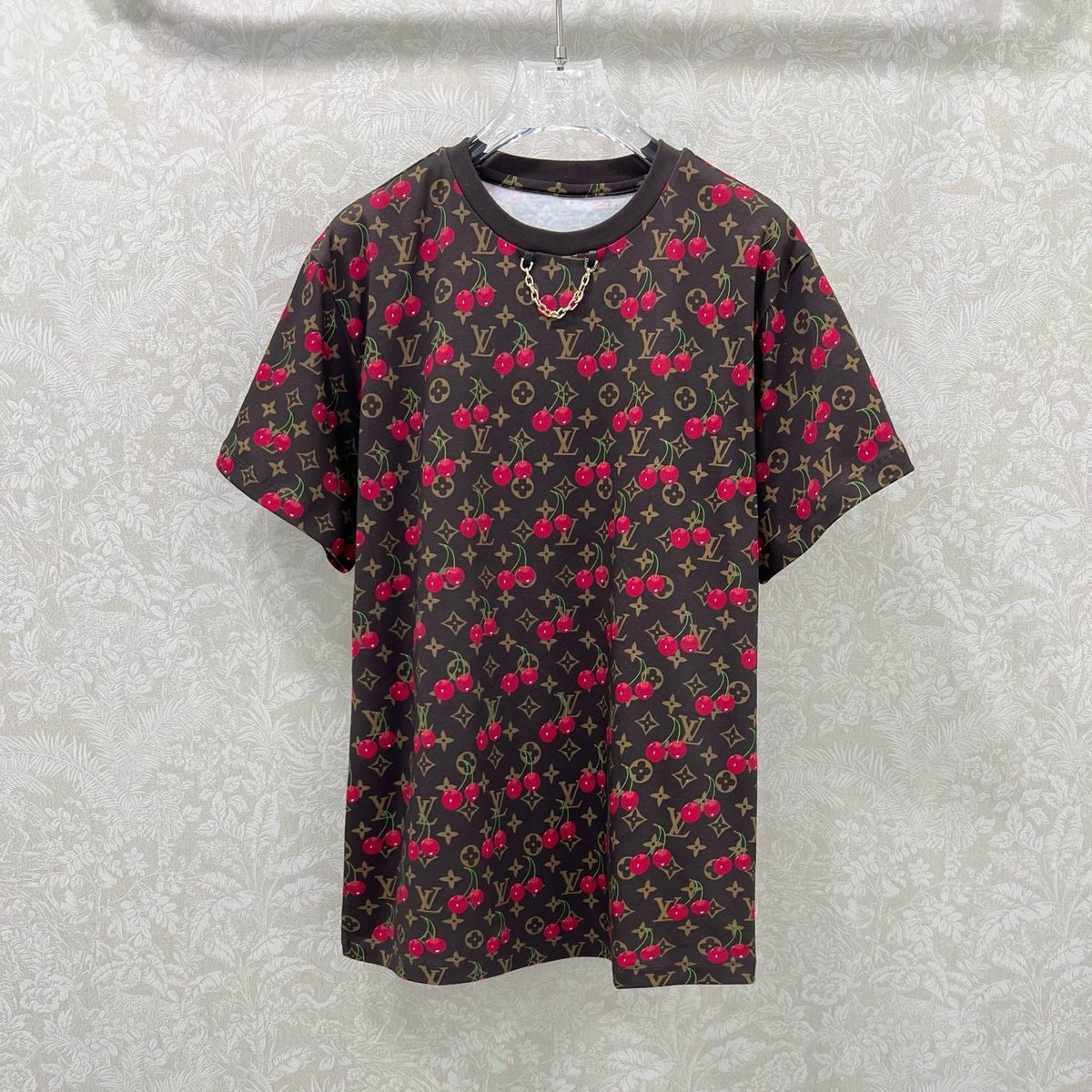 LOUIS VUITTON CHERRY BLOSSOM PRINT T-SHIRT 275069