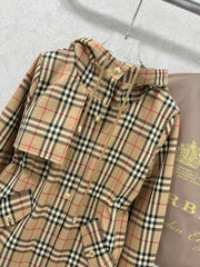 BURBERRY PLAID JACKET 275082