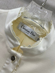 DIOR 25S SILK-BLEND KNIT JACKET STYLE 173