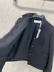 DIOR 25S SILK-BLEND KNIT JACKET STYLE 172