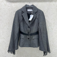 DIOR 25S BELTED KNIT CARDIGAN STYLE 012
