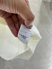 Loewe 25 T-Shirt V-Neck White Cotton