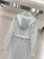 CHANEL 25S BELTED TRENCH COAT 265575