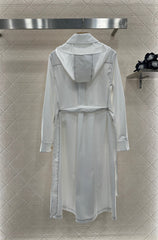 CHANEL 25S BELTED TRENCH COAT 265575