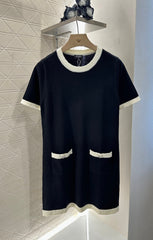 CHANEL 25S SHORT SLEEVE DRESS 265516