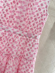 LV 25S SLEEVELESS JACQUARD DRESS 265595