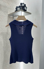 CHANEL 25S ACCORDION-KNIT BLAZER 265525