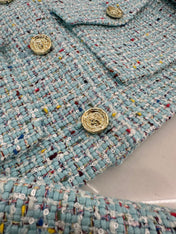 CHANEL MULTICOLOR KNITTED CARDIGAN 276610