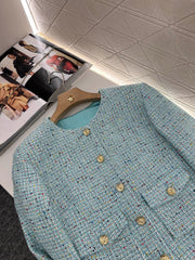 CHANEL MULTICOLOR KNITTED CARDIGAN 276610